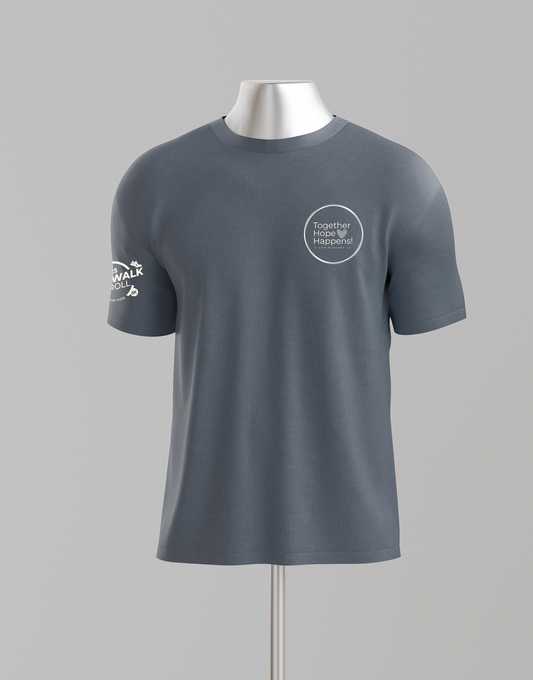 LIMITED TIME ONLY-Together Hope Happens T-Shirt (2025 Run, Walk, and Roll Official Shirt)